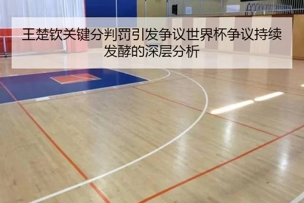 王楚钦关键分判罚引发争议世界杯争议持续发酵的深层分析
